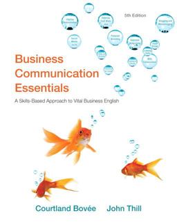 Business Communication Essentials 5th 9780132539715 Front Cover