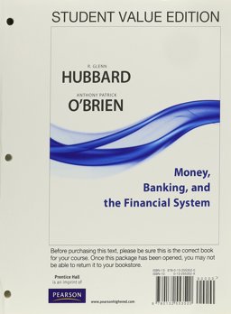 Money, Banking and the Financial System, Student Value Edition Money, Banking and the Financial System, Student Value Edition