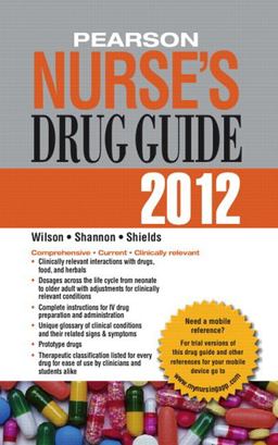 Pearson Nurse's Drug Guide 2012  9780132558679 Front Cover