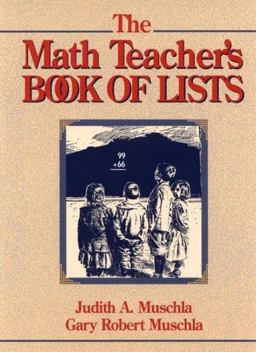 Math Teacher's Book of Lists  9780132559102 Front Cover