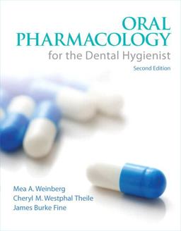 Oral Pharmacology for the Dental Hygienist, 2024 Update 2nd 9780132559928 Front Cover