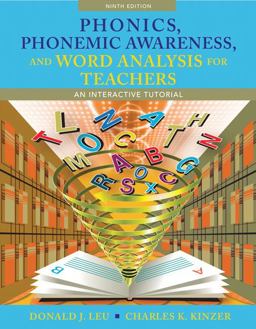 Phonics, Phonemic Awareness, and Word Analysis for Teachers An Interactive Tutorial 9th 9780132609647 Front Cover