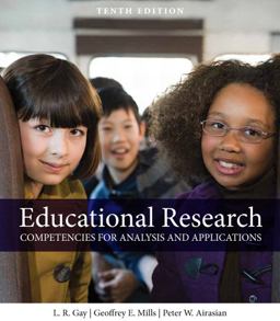 Educational Research Competencies for Analysis and Applications 10th 9780132613170 Front Cover