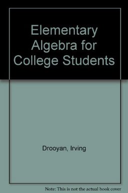 Elementary Algebra for College Students