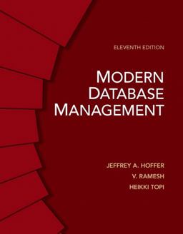 Modern Database Management 11th 9780132662253 Front Cover