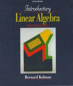 Introductory Linear Algebra with Applications 6th 9780132663137 Front Cover