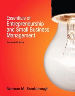 Essentials of Entrepreneurship and Small Business Management 7th 9780132666794 Front Cover