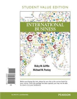 International Business, Student Value Edition