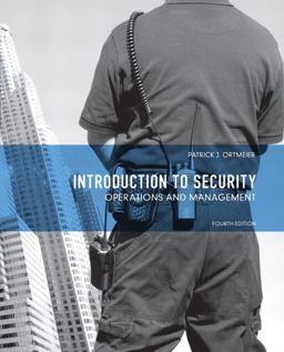 Introduction to Security Operations and Management 4th 9780132682954 Front Cover