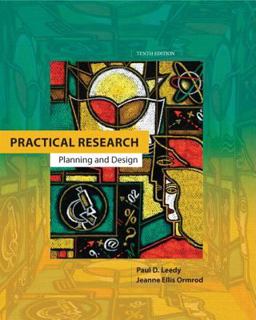 Practical Research Planning and Design 10th 9780132693240 Front Cover
