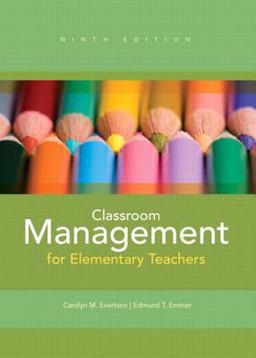 Classroom Management for Elementary Teachers 9th 9780132693264 Front Cover