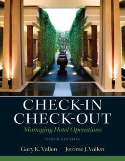 Check-In Check-Out Managing Hotel Operations 9th 9780132706711 Front Cover