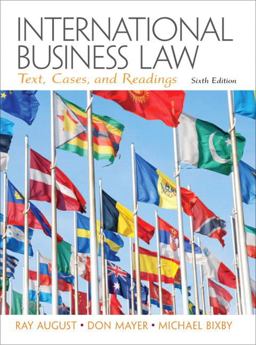 International Business Law 6th 9780132718974 Front Cover