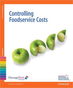 ManageFirst Controlling Foodservice Costs with Online Exam Voucher 2nd 9780132724845 Front Cover