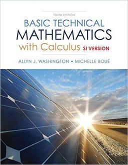 Basic Technical Mathematics with Calculus 10th 9780132762830 Front Cover