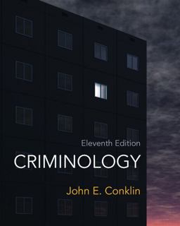 Criminology 11th 9780132764445 Front Cover