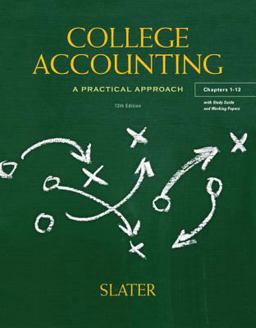 College Accounting Chapters 1-12 with Study Guide and Working Papers