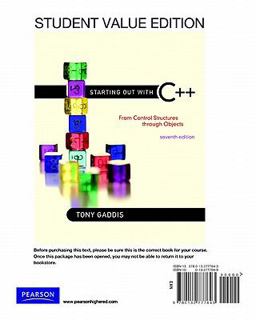 Starting Out with C++