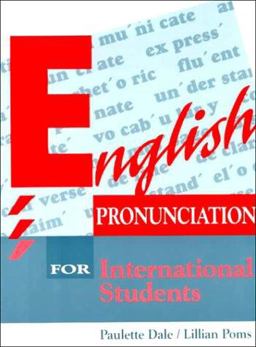 English Pronunciation for International Students 1st 9780132798525 Front Cover