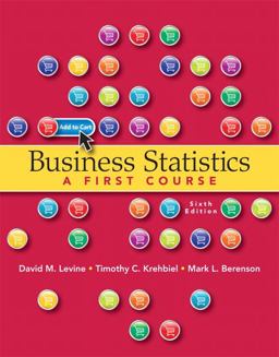 Business Statistics 6th 9780132807265 Front Cover