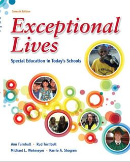 Exceptional Lives Special Education in Today's Schools 7th 9780132821773 Front Cover
