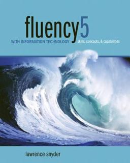 Fluency with Information Technology