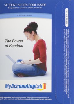 NEW MyAccountingLab with Pearson EText -- Access Card -- for Managerial Accounting NEW MyAccountingLab with Pearson EText -- Access Card -- for Managerial Accounting