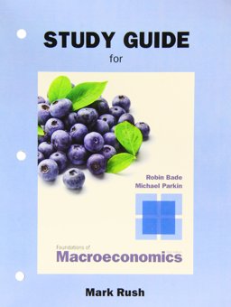 Study Guide for Foundations of Macroeconomics