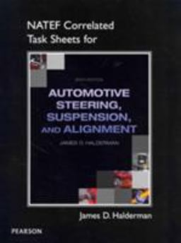 NATEF Correlated Job Sheets for Auto Steering, Suspension, Alignment