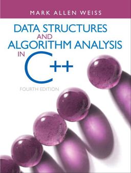 Data Structures and Algorithm Analysis in C++ 4th 9780132847377 Front Cover