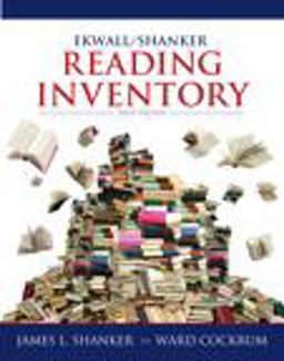 Ekwall/Shanker Reading Inventory 6th 9780132849968 Front Cover