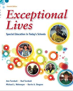 Exceptional Lives Special Education in Today's Schools 7th 9780132862585 Front Cover