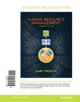 Human Resource Management, Student Value Edition