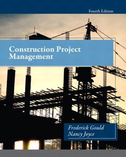 Construction Project Management 4th 9780132877244 Front Cover