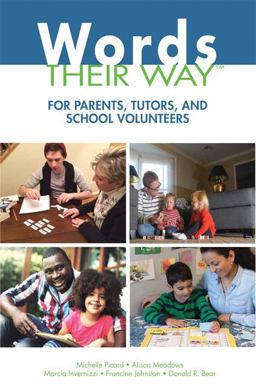 Words Their Way for Parents, Tutors, and School Volunteers  9780132882637 Front Cover