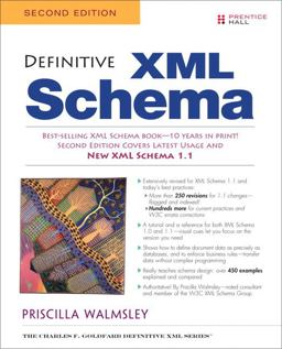 Definitive XML Schema 2nd 9780132886727 Front Cover
