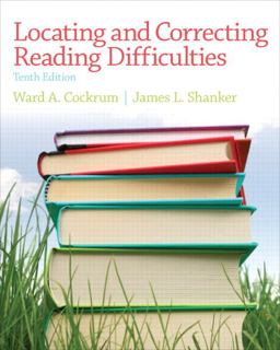 Locating and Correcting Reading Difficulties 10th 9780132929103 Front Cover