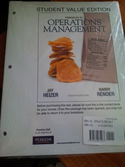 Principles of Operations Management