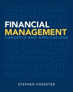 Financial Management Concepts and Applications 2014 9780132936644 Front Cover