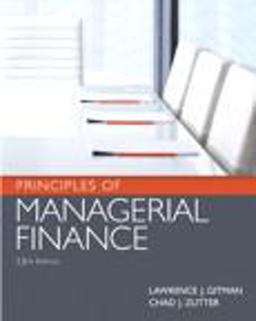 Principles of Managerial Finance
