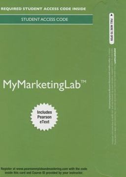 MyLab Marketing with Pearson EText -- Access Card -- for Marketing
