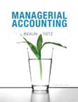Managerial Accounting Managerial Accounting