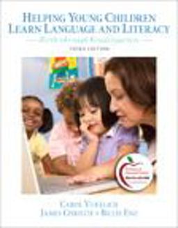 Helping Young Children Learn Language and Literacy Helping Young Children Learn Language and Literacy