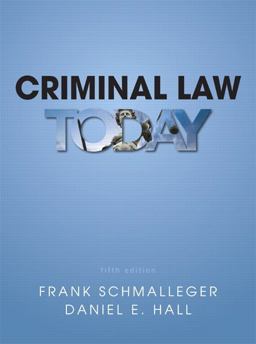 Criminal Law Today 5th 9780133008586 Front Cover