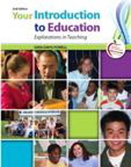 Your Introduction to Education Explorations in Teaching 2nd 9780133018059 Front Cover