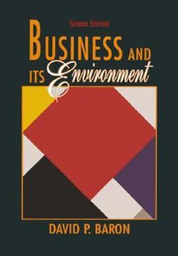 Business and Its Environment 2nd 9780133033144 Front Cover
