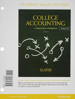 College Accounting Chapters 1-25, Student Value Edition Plus NEW MyAccountingLab with Pearson EText -- Access Card Package