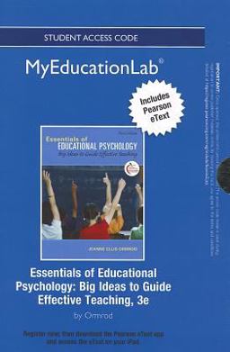 Essentials of Educational Psychology Essentials of Educational Psychology