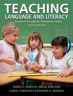 Teaching Language and Literacy Preschool Through the Elementary Grades 5th 9780133066814 Front Cover
