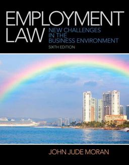 Employment Law 6th 9780133075229 Front Cover